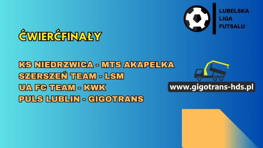 Znamy pary ćwierćfinałowe Gigotrans Pucharu Ligi LLF