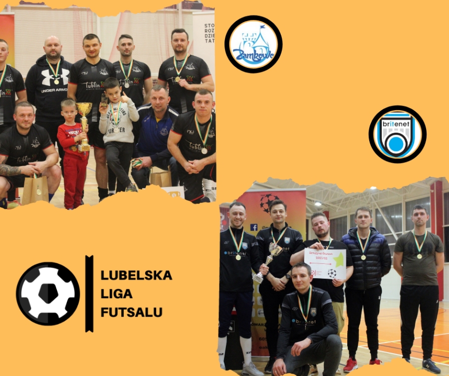Zamkowo i Britenet najlepsi w Lubelskiej Lidze Futsalu 21/22